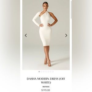 Alieva Dasha Modern One Sleeve Dress (Never Worn)